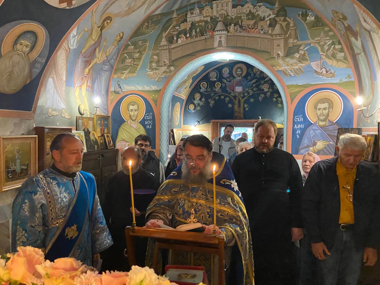 Литургия в праздник Рождества Богородицы